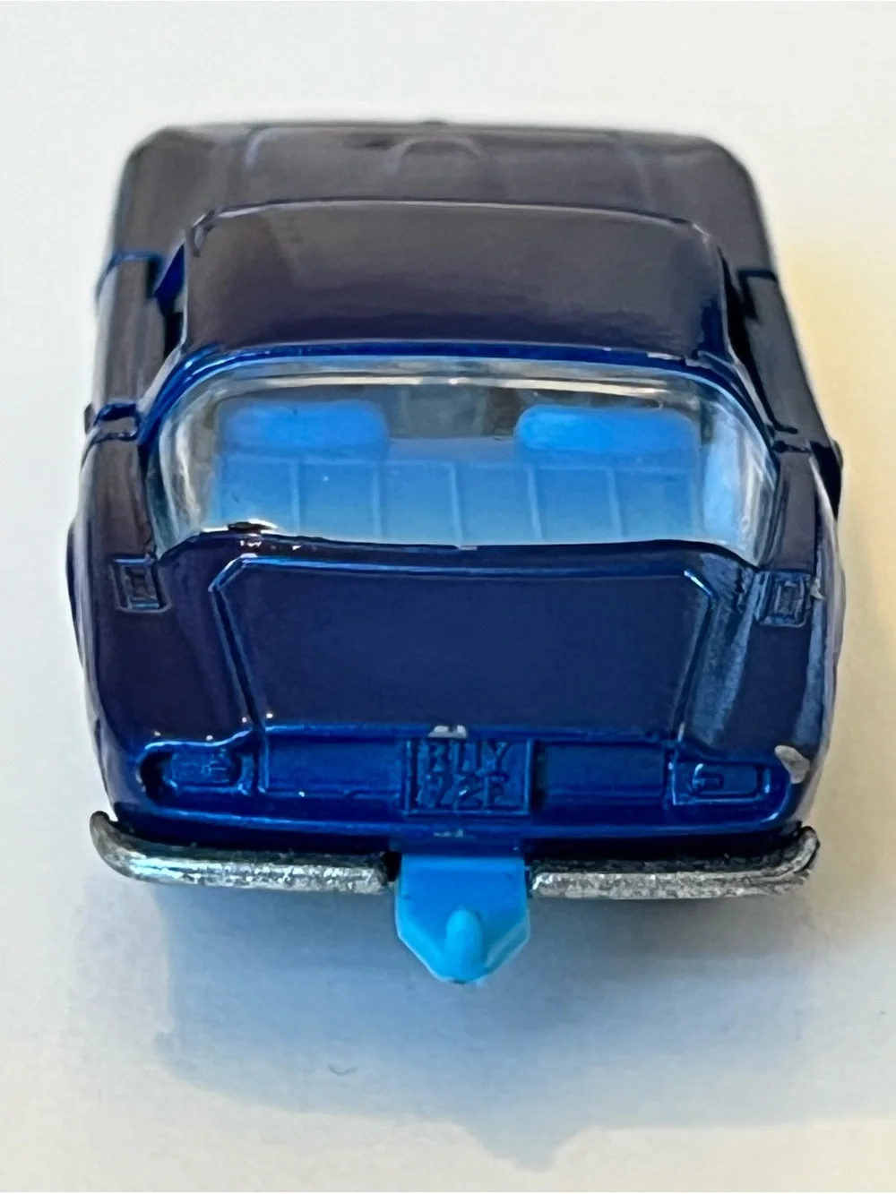 Vintage Matchbox Superfast No. 14 Iso Griffo Metallic Blue Lesney England
